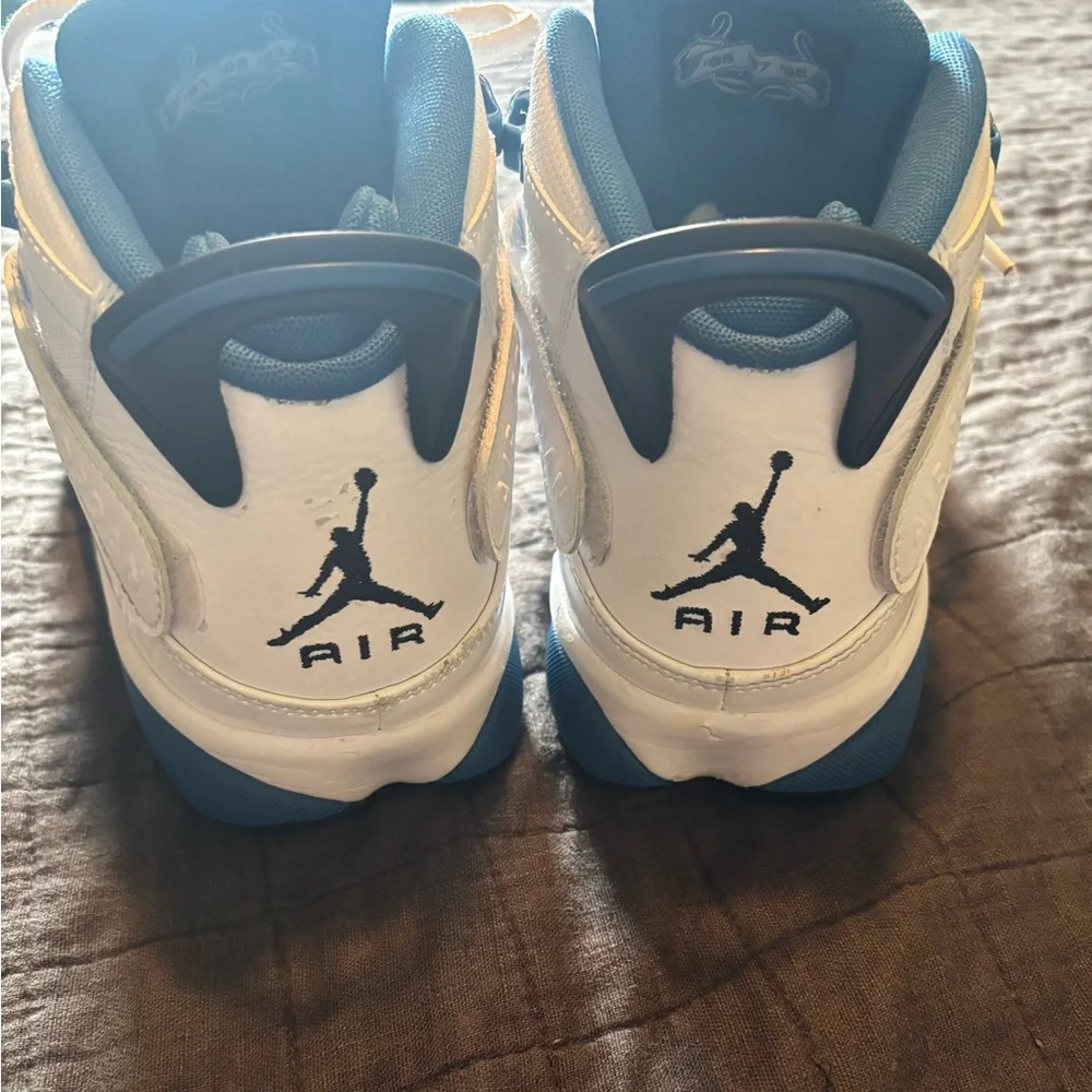 Jordan‎ 6 Rings University Blue White Sneakers 322992-114 Mens Size 7.5